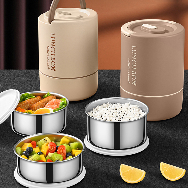 Meal Prep Microwave - 4pcs set Portable Lunch Container Set