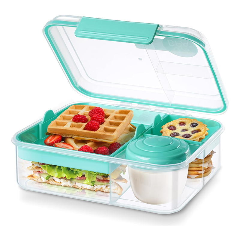 Meal Prep Kinder - 4 Compartment Leakproof Bento Lunch Box