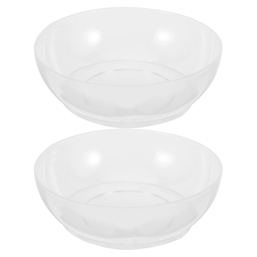 Portion Scale Digital - 2Pcs Digital Scale Pan 600Ml Clear
