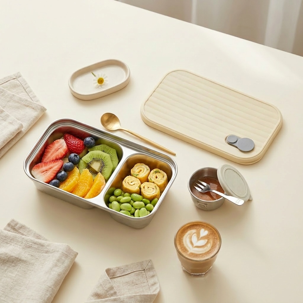 Meal Prep Kinder - 304 Stainless Steel Bento Box Kids