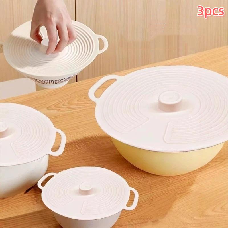 3Pcs Heat Resistant Silicone L - Meal Prep Microwave 评论和价格