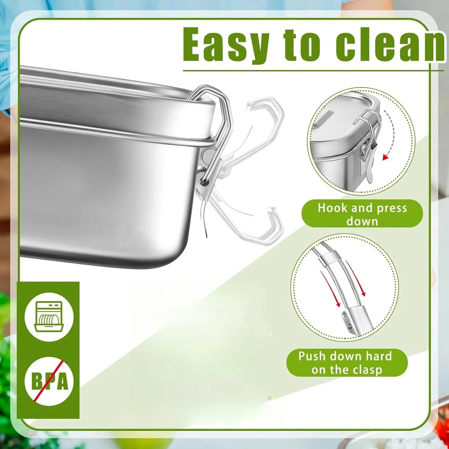 Stainless Steel Lunch Box for  - Meal Prep Microwave 评论和价格