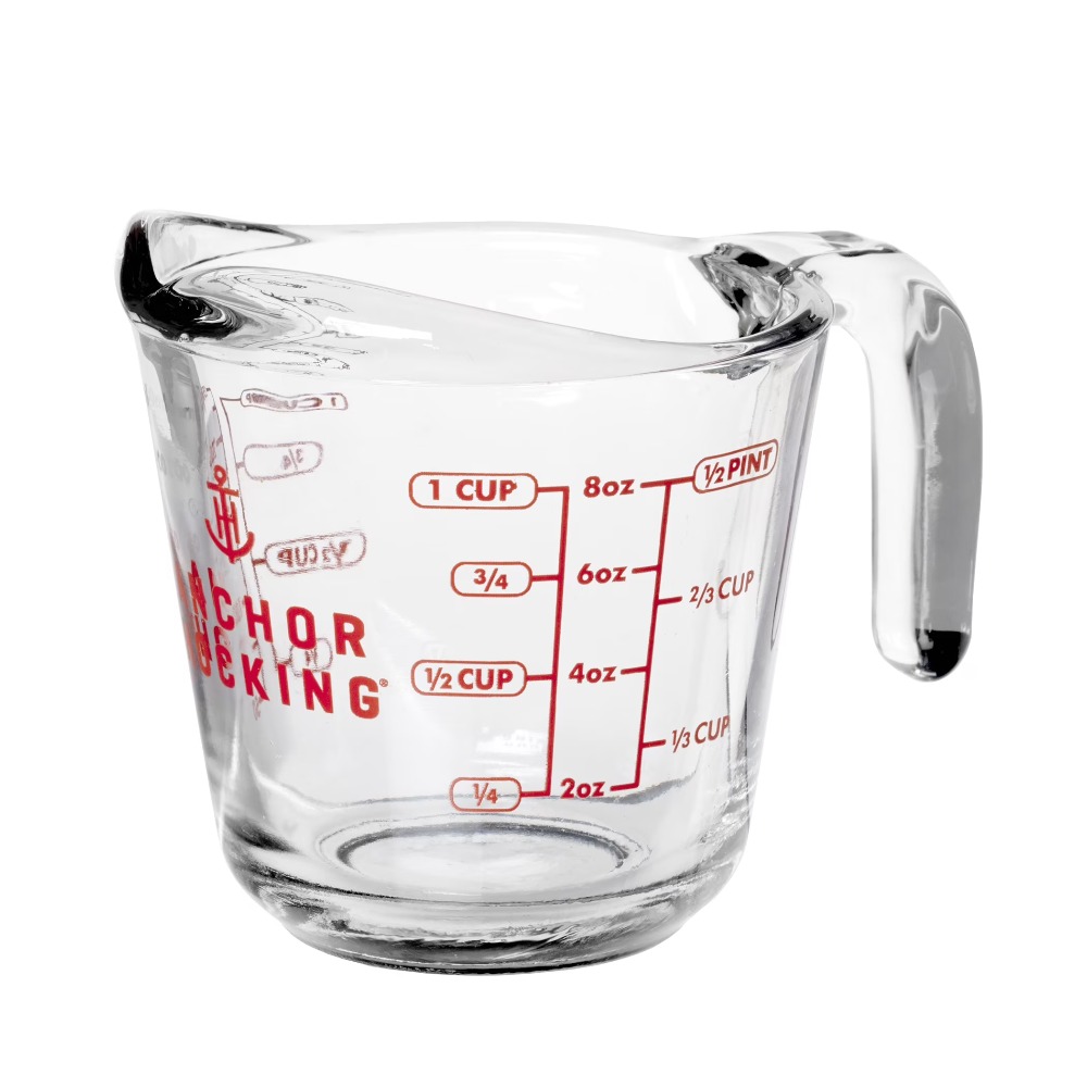 2-Pack Glass Measuring Cups Se - Meal Prep Microwave 评论和价格
