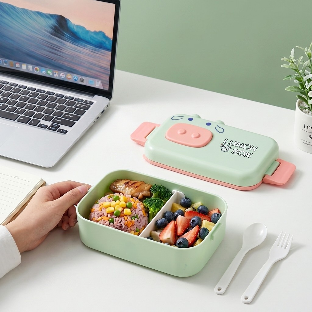 Kawaii Plastic Bento Box for K - Meal Prep Kinder 评论和价格