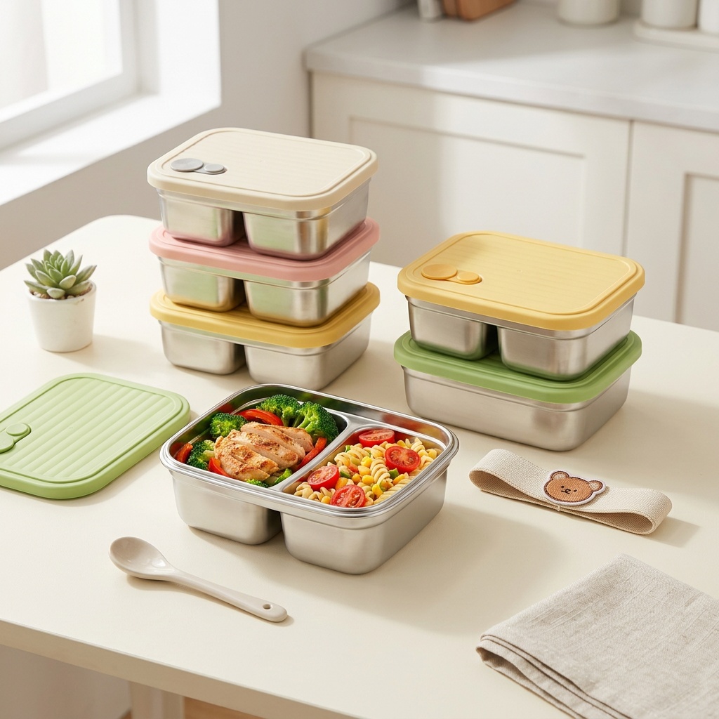 Microwave Safe 304 Stainless S - Meal Prep Kinder 评论和价格