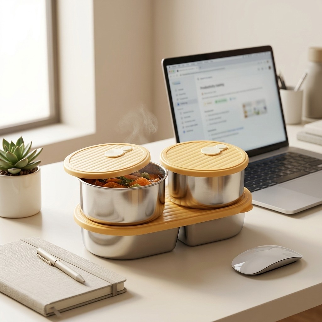 Microwavable 304 Stainless Ste - Meal Prep Kinder 评论和价格