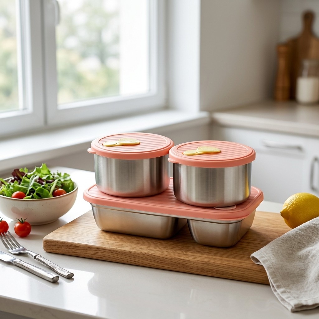 Microwave Safe 304 Stainless S - Meal Prep Kinder 评论和价格