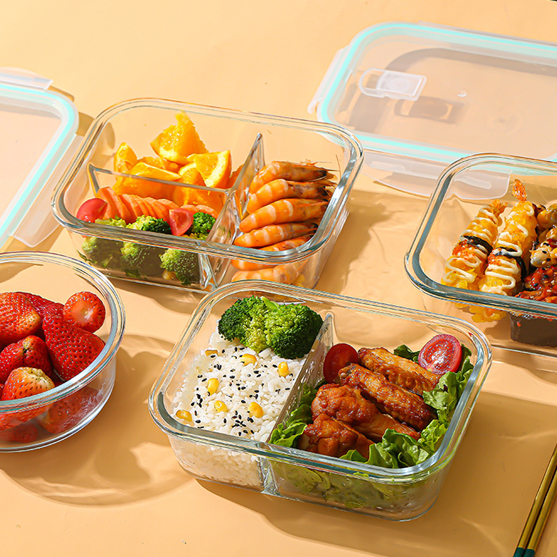 Glass Fresh-Keeping Box high B - Meal Prep Microwave 评论和价格