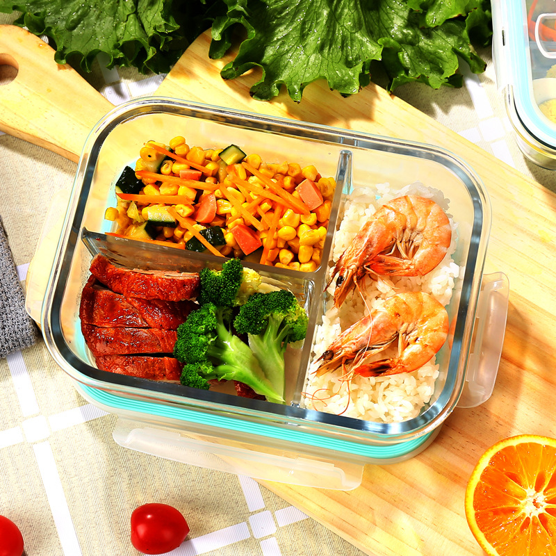 Glass Fresh-Keeping Box high B - Meal Prep Microwave 评论和价格