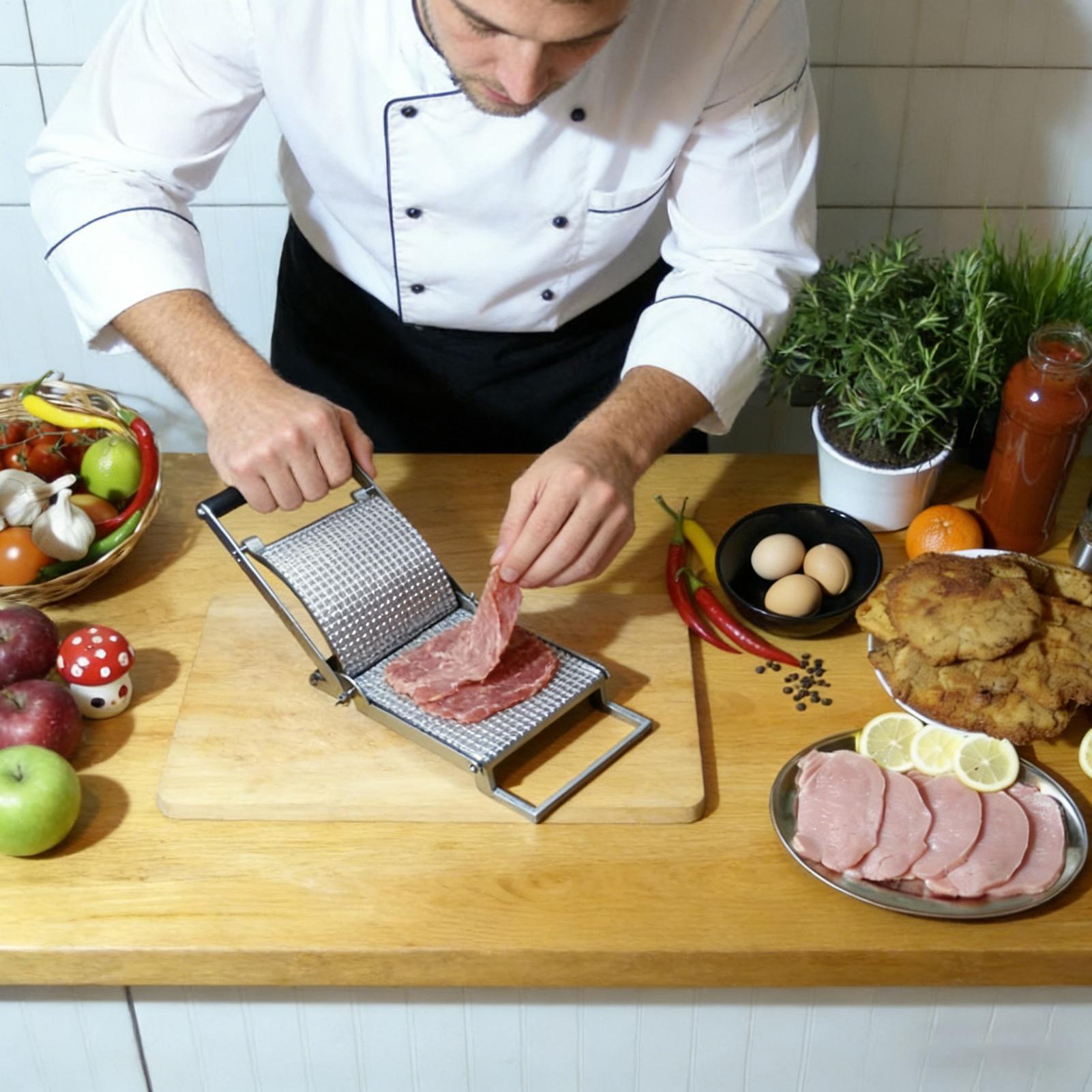 Meat Tenderizer Stainless Stee - Meal Prep Chicken 评论和价格