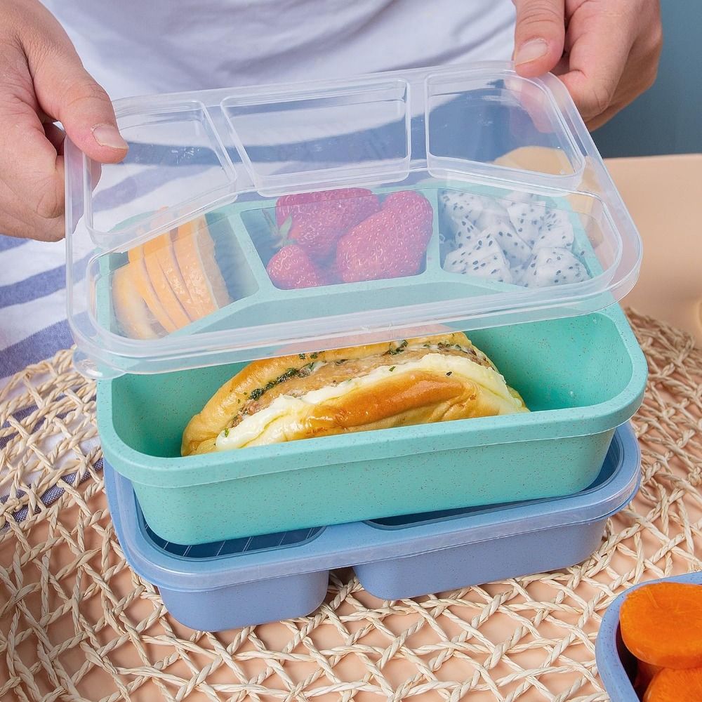 4 Compartments Kids Bento Box  - Meal Prep Kinder 评论和价格
