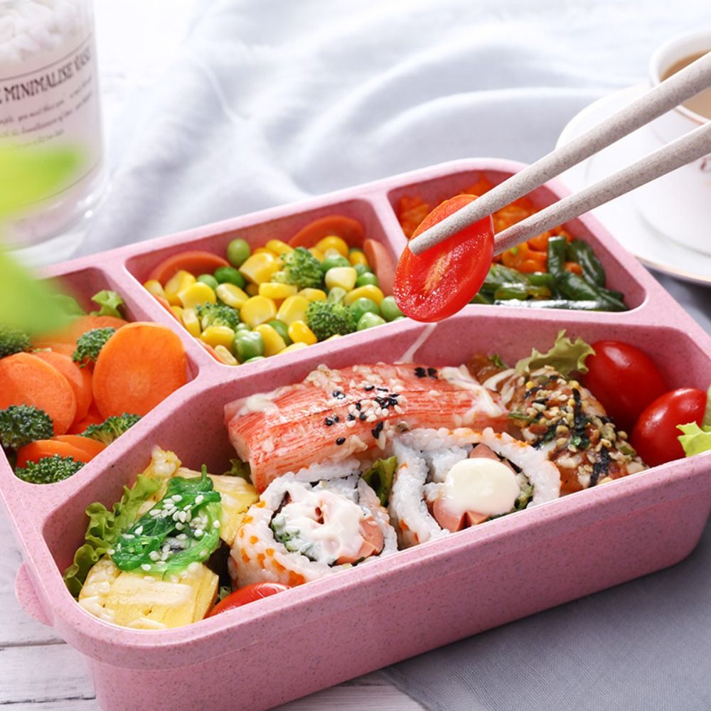 4 Compartments Kids Bento Box  - Meal Prep Kinder 评论和价格
