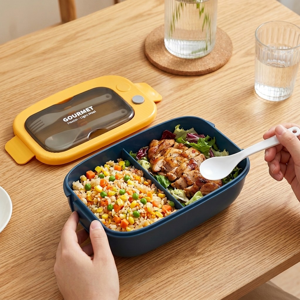 Microwavable Plastic Bento Box - Meal Prep Kinder 评论和价格