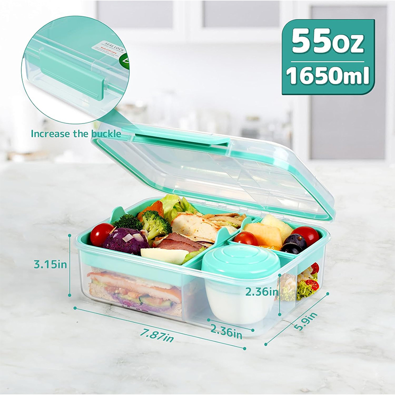 4 Compartment Leakproof Bento  - Meal Prep Kinder 评论和价格