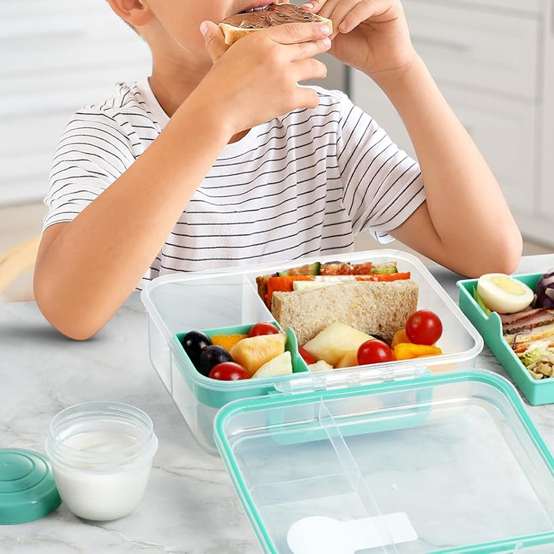 4 Compartment Leakproof Bento  - Meal Prep Kinder 评论和价格