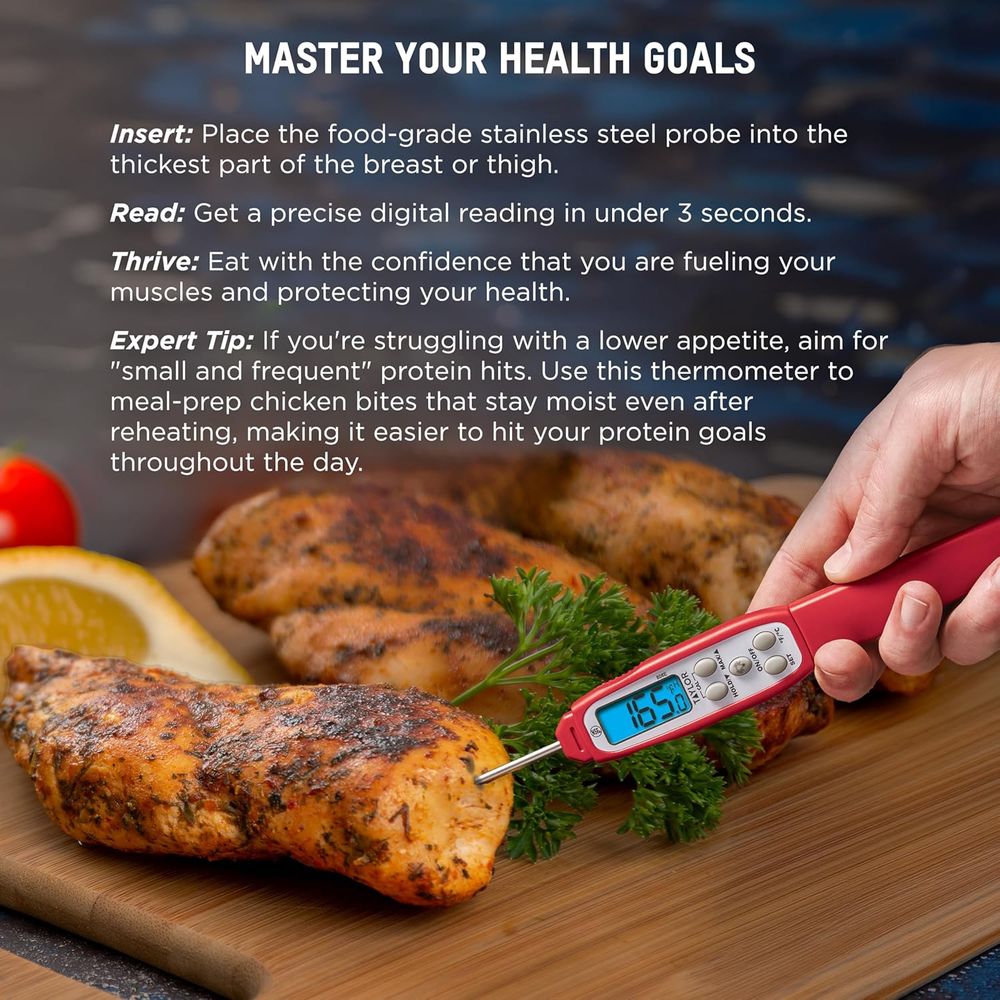 Digital Read Meat Thermometer  - Meal Prep Chicken 评论和价格