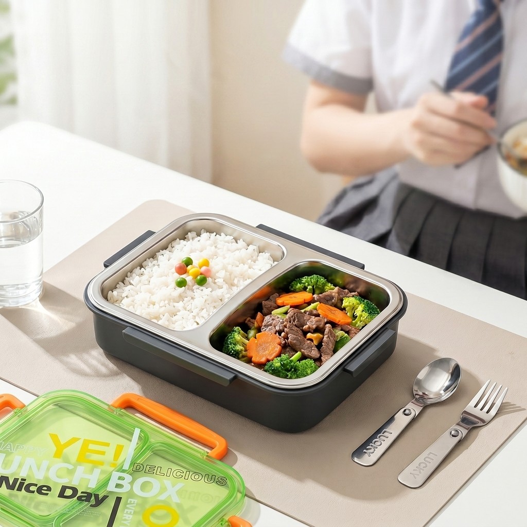 Microwavable 304 Stainless Ste - Meal Prep Kinder 评论和价格