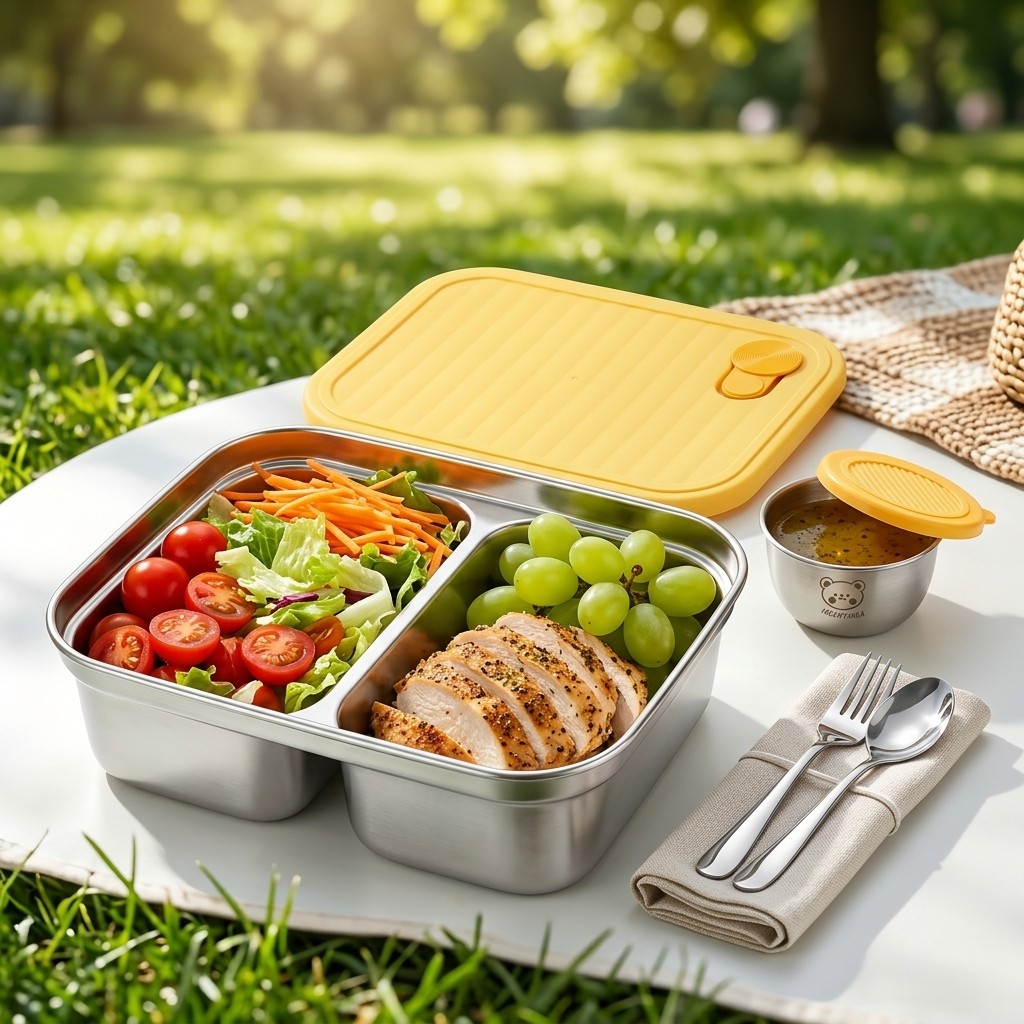 304 Stainless Steel Lunch Cont - Meal Prep Microwave 评论和价格