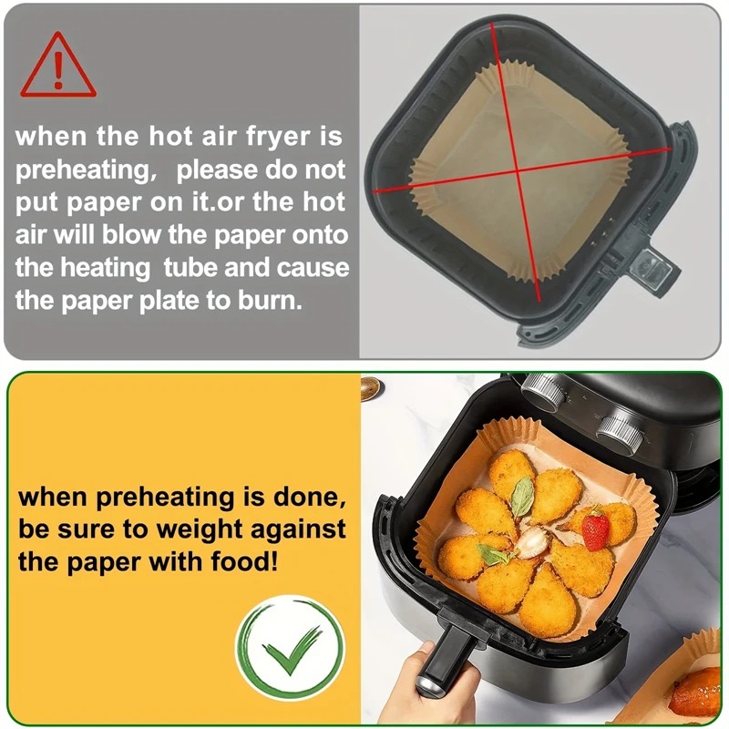 Air Fryer Paper Liners Disposa - Meal Prep Microwave 评论和价格