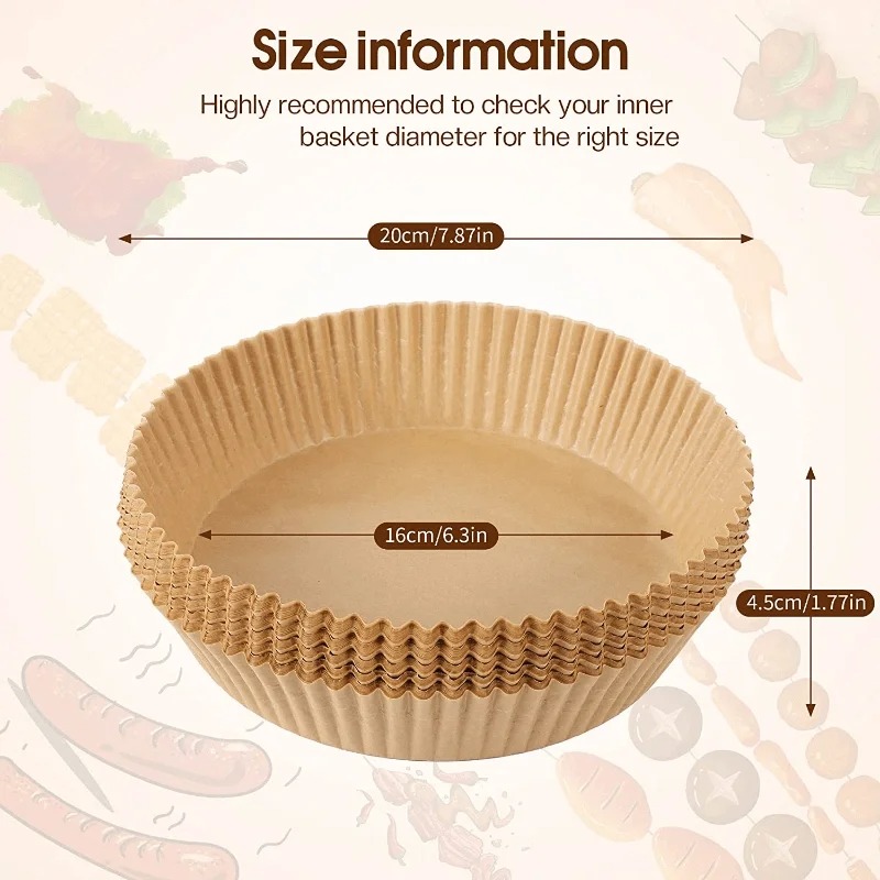 Air Fryer Paper Liners Disposa - Meal Prep Microwave 评论和价格
