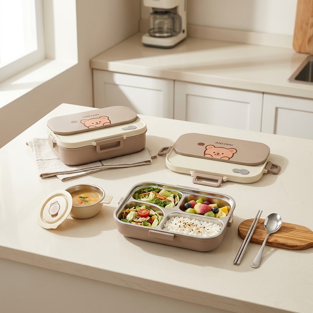 304 Stainless Steel Bento Box  - Meal Prep Kinder 评论和价格