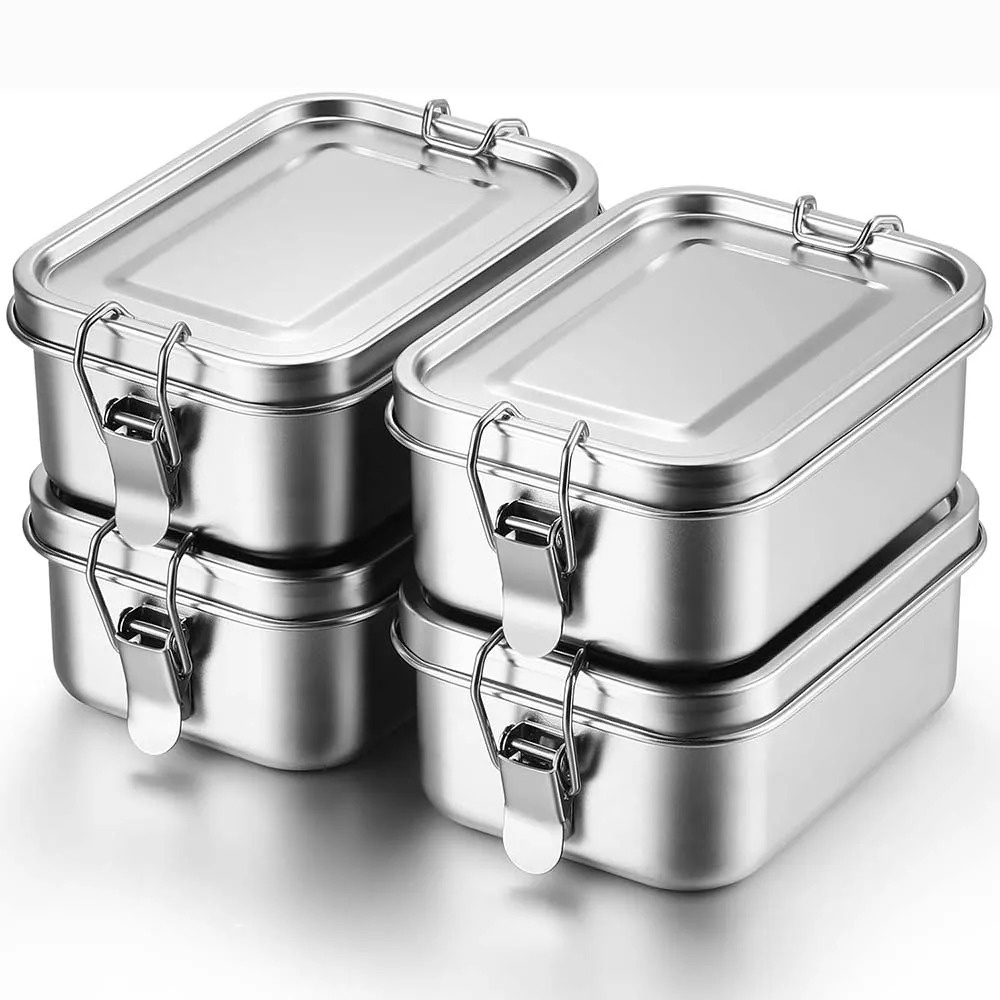 Stainless Steel Bento Box Meta - Meal Prep Microwave 评论和价格